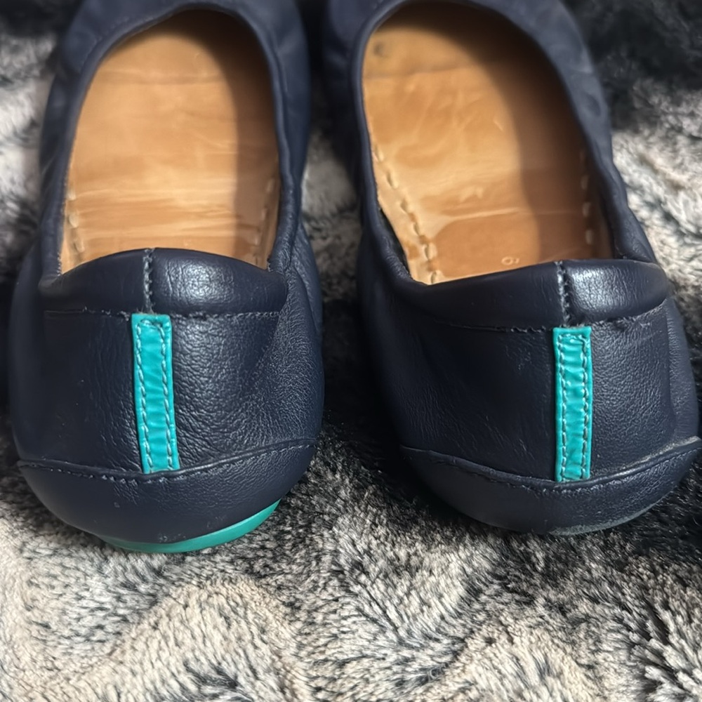 TIEKS Ballet Flats — 9 — California Navy - Picture 5 of 12